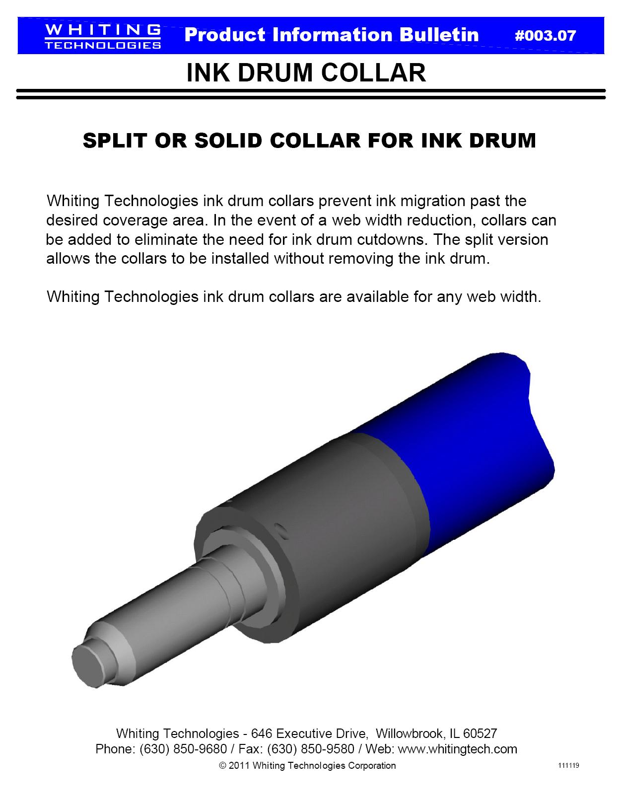 Ink Drum Collar